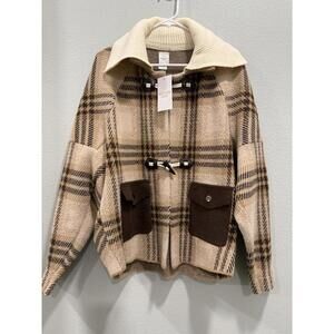 NWT Women's Boutique Northern Angel Duffle Coat, Large